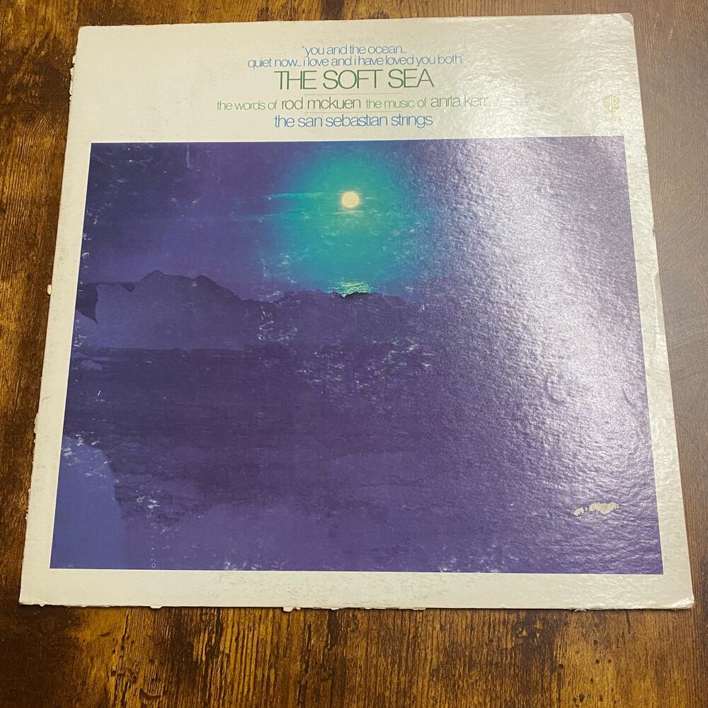 1970 The Soft Sea San Sebastian Strings Record Vinyl 12" LP 33 RPM WS 1839